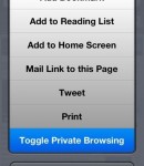 Safari Provate Browsing