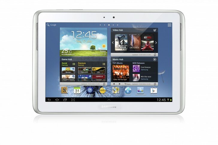 Samsung Galaxy Note 10.1 Samsung Galaxy Note 10.1 728x485 iPad 4 vs iPad 3 vs Samsung Galaxy Note 10.1 vs ASUS Vivo Tab RT