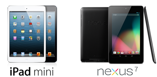 iPad Mini vs Google Nexus 7, the 7 inchers fight iPAd Mini vs Nexus 7 iPad Mini vs Google Nexus 7, the 7 inchers fight