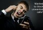 Block iPhone calls