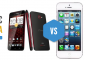 HTC Droid vs iPhone 5