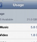 iPhone Storage Space