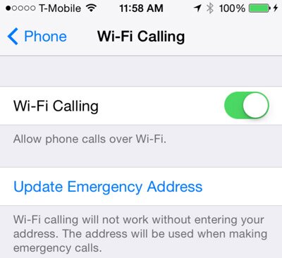 iOS 8 Beta 3 Adds Support for Wi Fi Calls Wi Fi call 1 iOS 8 Beta 3 Adds Support for Wi Fi Calls